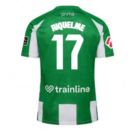Real Betis Rodrigo Riquelme #17 Thuis tenue 2025-26 Korte Mouw